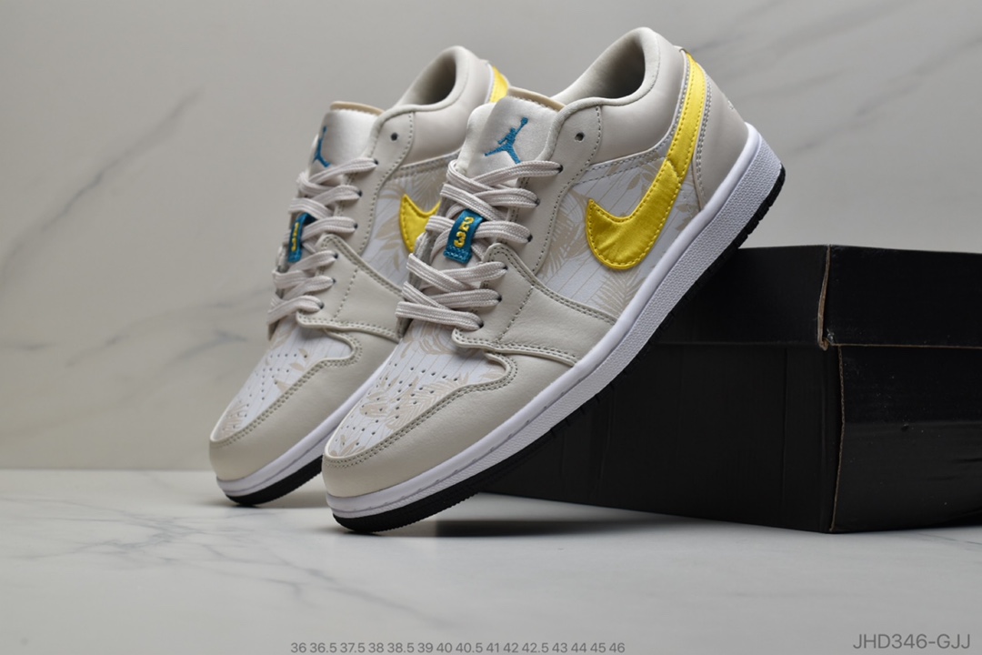 190 Nike Air Jordan 1 Retro Low White（2004）白银夜光  AJ1/乔1低帮时尚潮流运动休闲板鞋309192-111