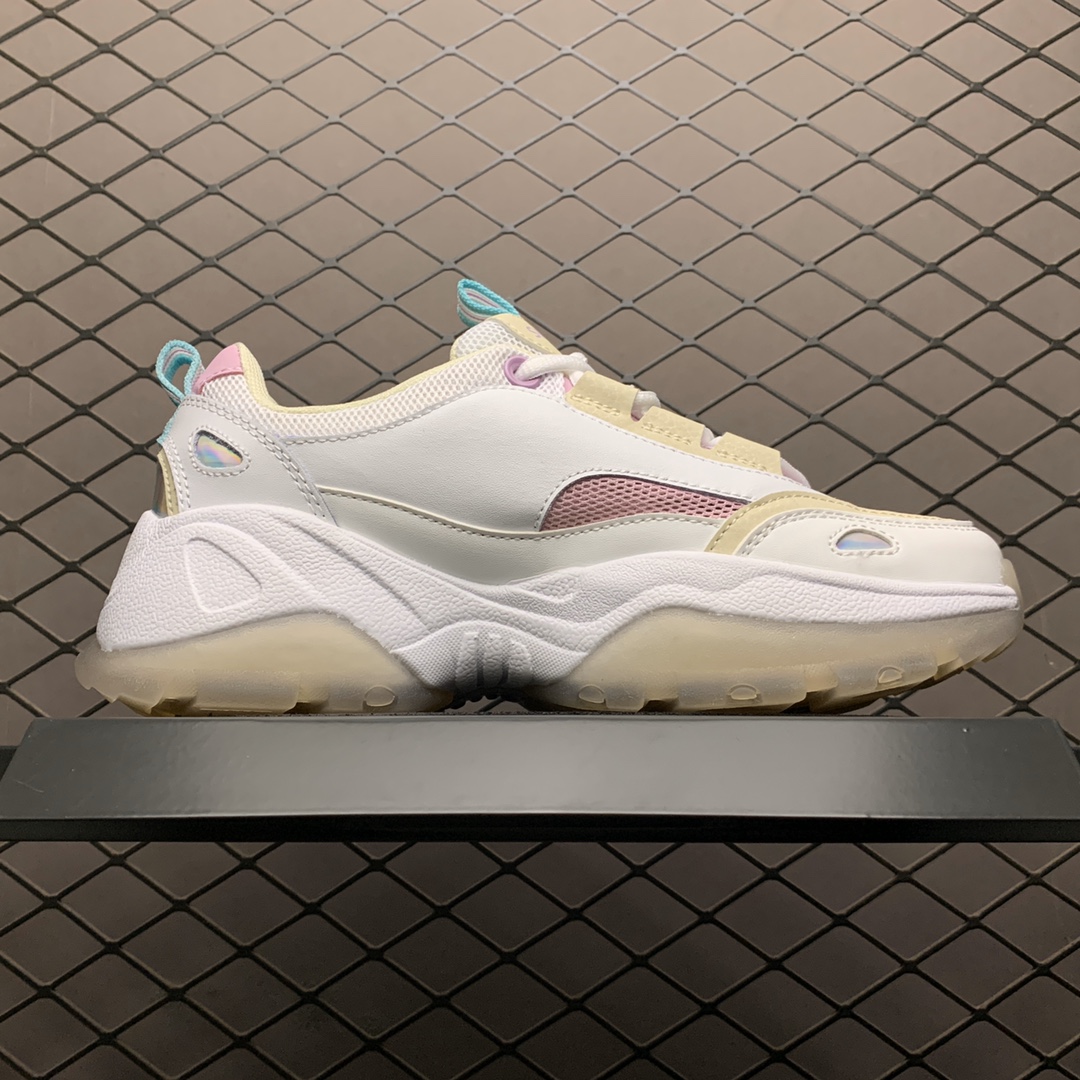 160 Skechers 斯凯奇 KOZMIKS 科兹米克斯系列 冰淇淋主题 水晶厚底复古运动休闲跑鞋