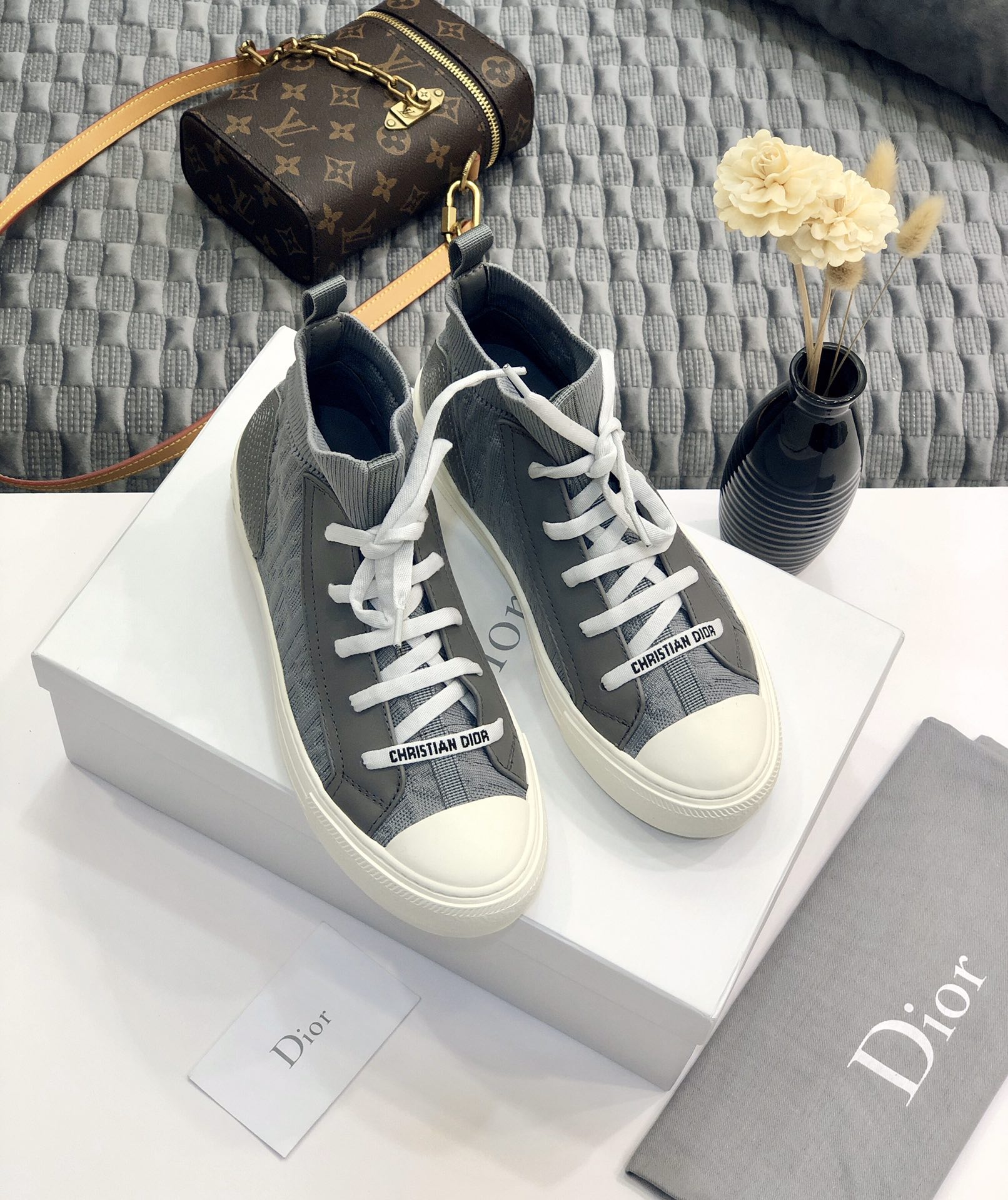 Dior Shoes Sneakers AAA Replica Designer
 Yellow Cotton Knitting Summer Collection Low Tops