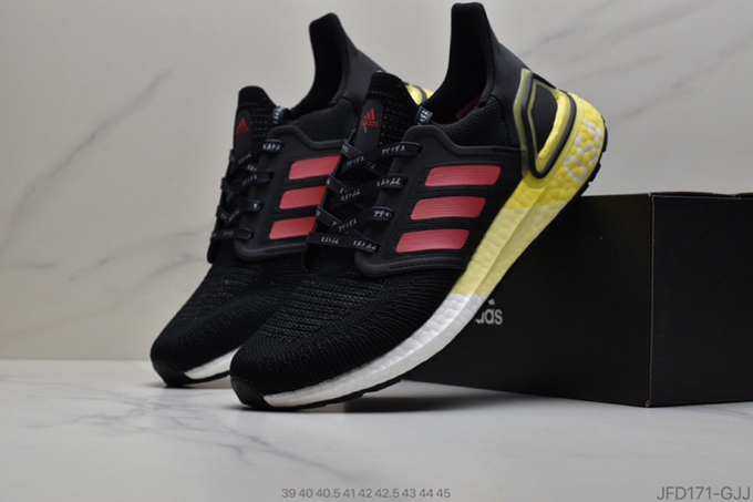 170  全新阿迪达斯Adidas UltraBoost 2020 Consortium 6.0 袜套式针织鞋面休闲运动慢跑鞋 官方货号EG4369