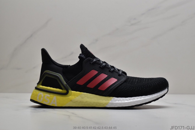 170  全新阿迪达斯Adidas UltraBoost 2020 Consortium 6.0 袜套式针织鞋面休闲运动慢跑鞋 官方货号EG4369