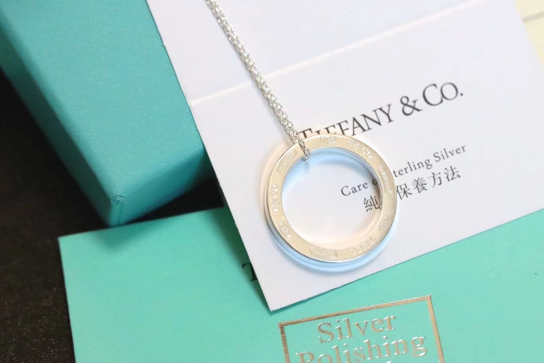 Tiffany & Co. Tiffany&Co. 1837圈形锁骨项链 大号