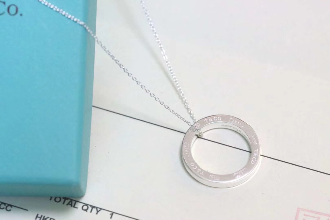 Tiffany & Co. Tiffany&Co. 1837圈形锁骨项链 大号