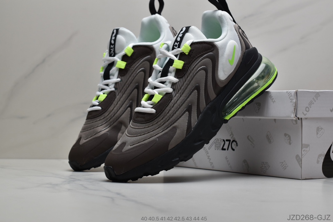140 耐克 Travis Scott x  Air Max 270 React TS 半掌气垫缓震跑步鞋 AO4971 012
