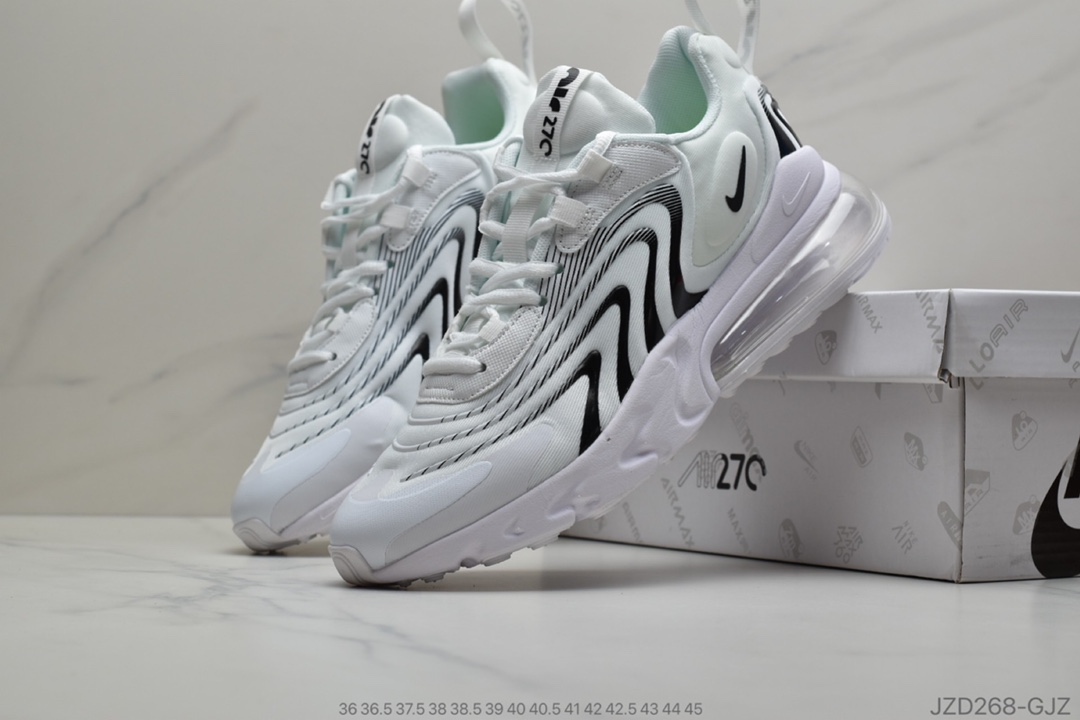 140 耐克 Travis Scott x  Air Max 270 React TS 半掌气垫缓震跑步鞋 AO4971 012