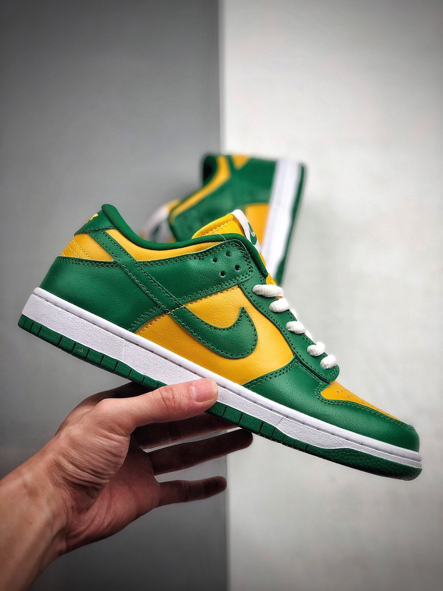 240 公司级 耐克 Nike Dunk Low SP 巴西 扣篮系列复古低帮休闲运动滑板板鞋CU1727-700