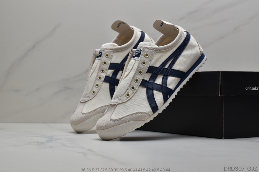 110 Asics 亚瑟士 Onitsuka Tiger 鬼冢虎 原装四联吊牌 中底纸板钢印 日系轻便运动休闲鞋  货号：1183A360-205 D3K0N-0090