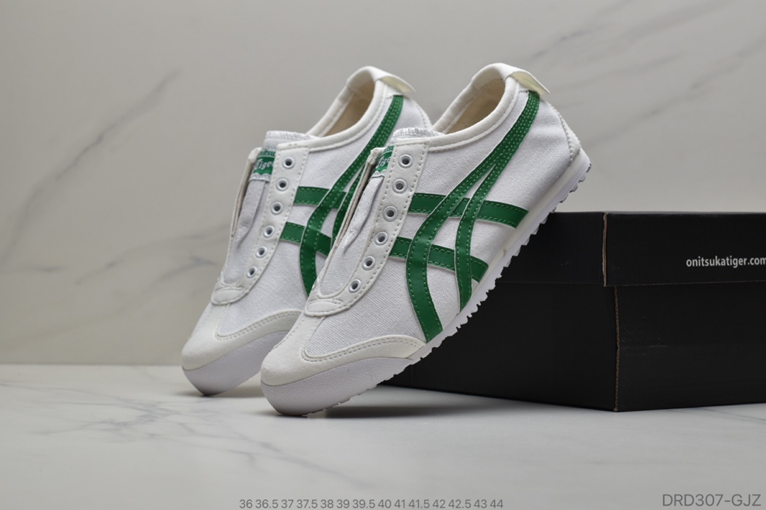 110 Asics 亚瑟士 Onitsuka Tiger 鬼冢虎 原装四联吊牌 中底纸板钢印 日系轻便运动休闲鞋  货号：1183A360-205 D3K0N-0090