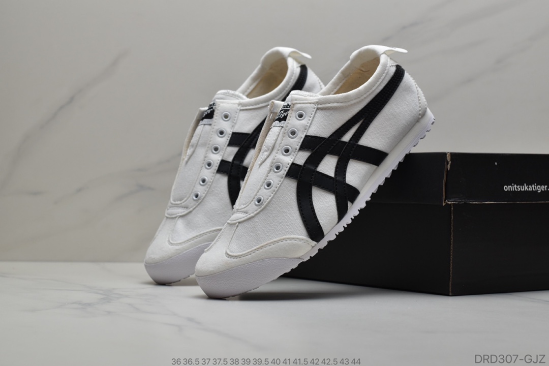 110 Asics 亚瑟士 Onitsuka Tiger 鬼冢虎 原装四联吊牌 中底纸板钢印 日系轻便运动休闲鞋  货号：1183A360-205 D3K0N-0090