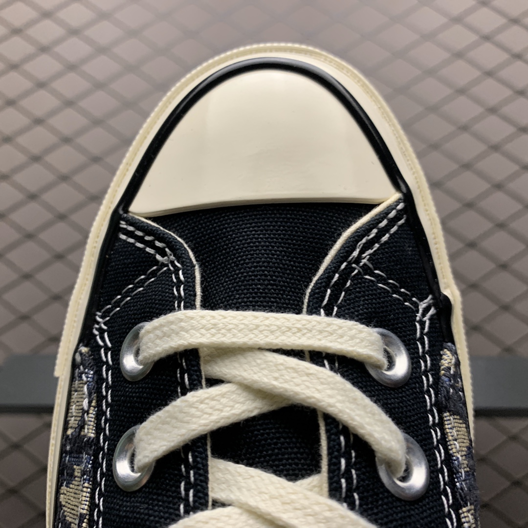 190 Dior x Converse 匡威 1970S 迪奥联名款 帆布低帮休闲板鞋