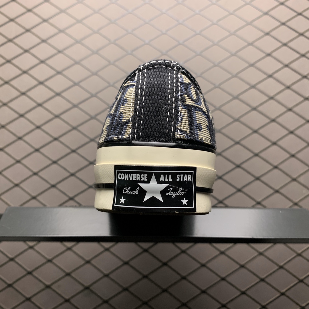 190 Dior x Converse 匡威 1970S 迪奥联名款 帆布低帮休闲板鞋