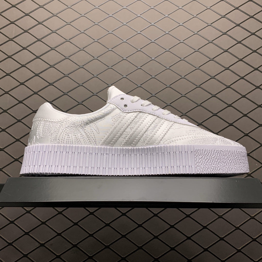 200 Adidas 阿迪达斯 Samba Rose W 桑巴系列 松糕百搭经典板鞋 EG5158