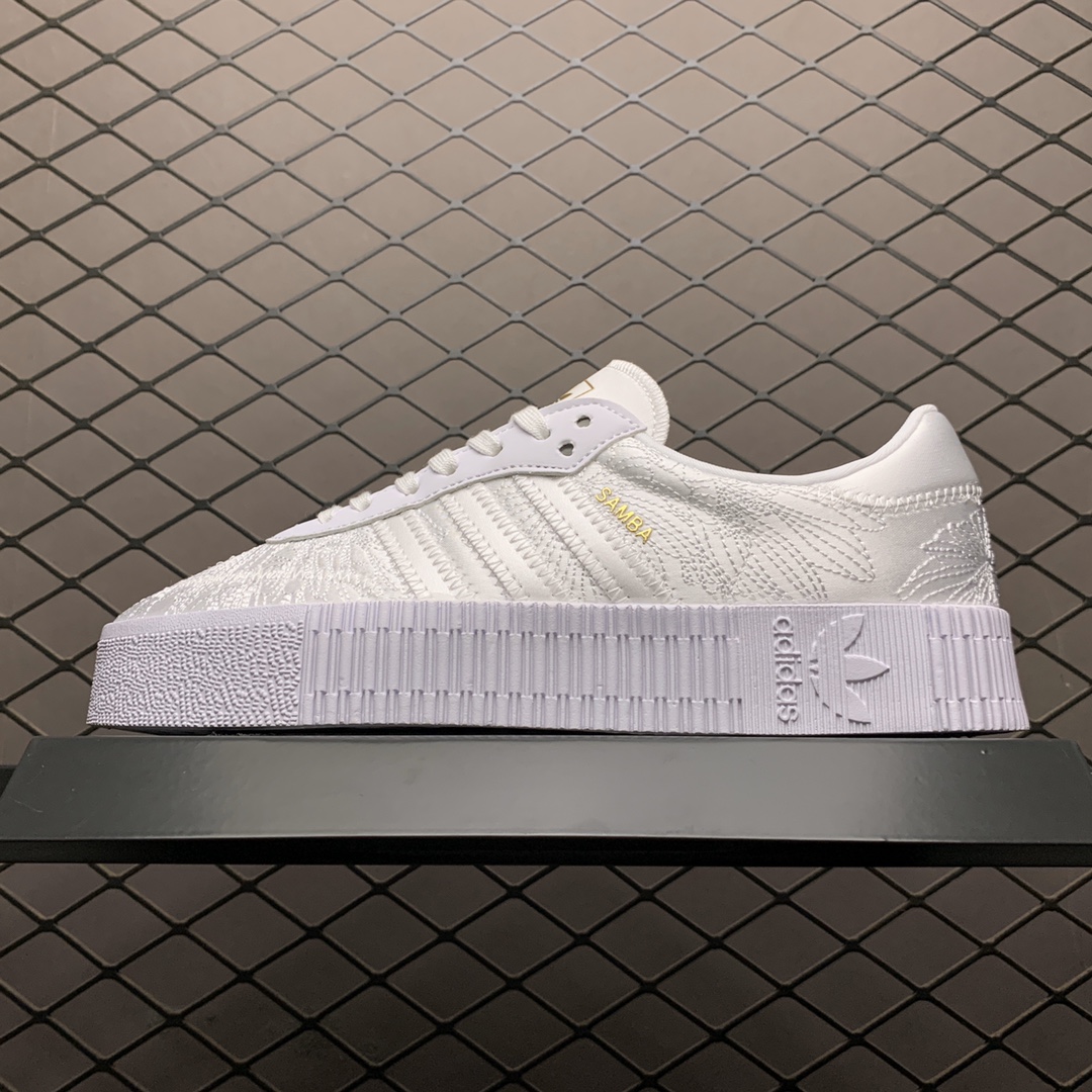 200 Adidas 阿迪达斯 Samba Rose W 桑巴系列 松糕百搭经典板鞋 EG5158