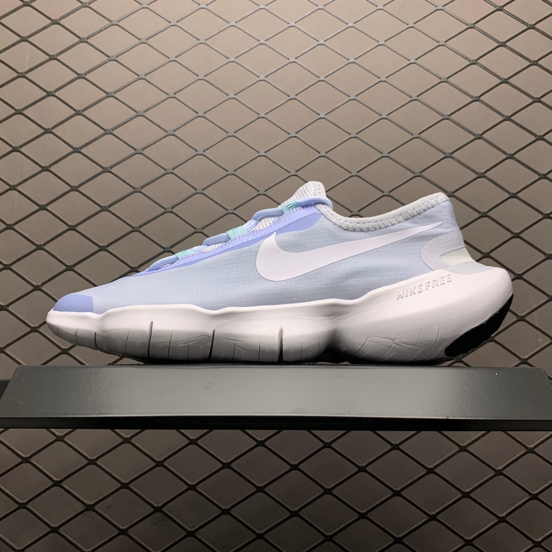 160 Nike Free RN 5.0 2020 赤足 超轻透气缓震跑步鞋 CJ0270-401