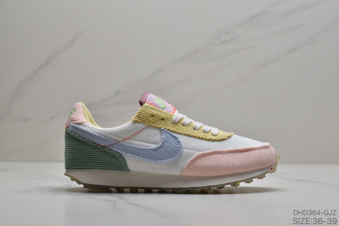 90 透气性灯芯绒布面型 耐克Nike Wmns Air Daybreak 破晓系列华夫复古休闲运动慢跑鞋