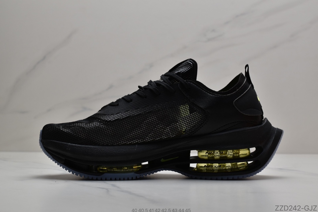 250 公司级NIKE/耐克 Air Zoom Tempo Rlacemrnt XHU NEXT%架空双气垫前卫超跑竞速运动慢跑鞋“米白冰蓝”货号: AQ6903-200