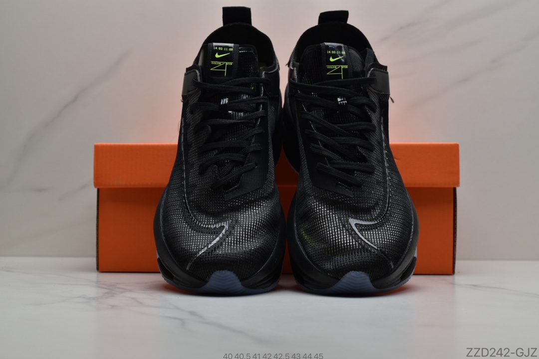 250 公司级NIKE/耐克 Air Zoom Tempo Rlacemrnt XHU NEXT%架空双气垫前卫超跑竞速运动慢跑鞋“米白冰蓝”货号: AQ6903-200