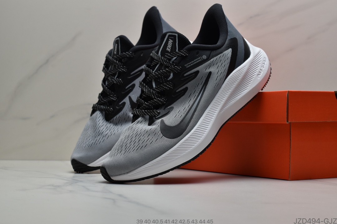 140 耐克Nike Air Zoom Winflo 7代 网面透气训练跑步鞋缓震休闲运动鞋