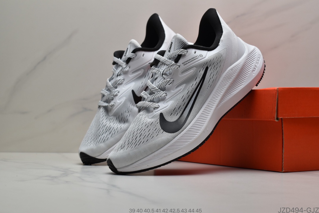 140 耐克Nike Air Zoom Winflo 7代 网面透气训练跑步鞋缓震休闲运动鞋