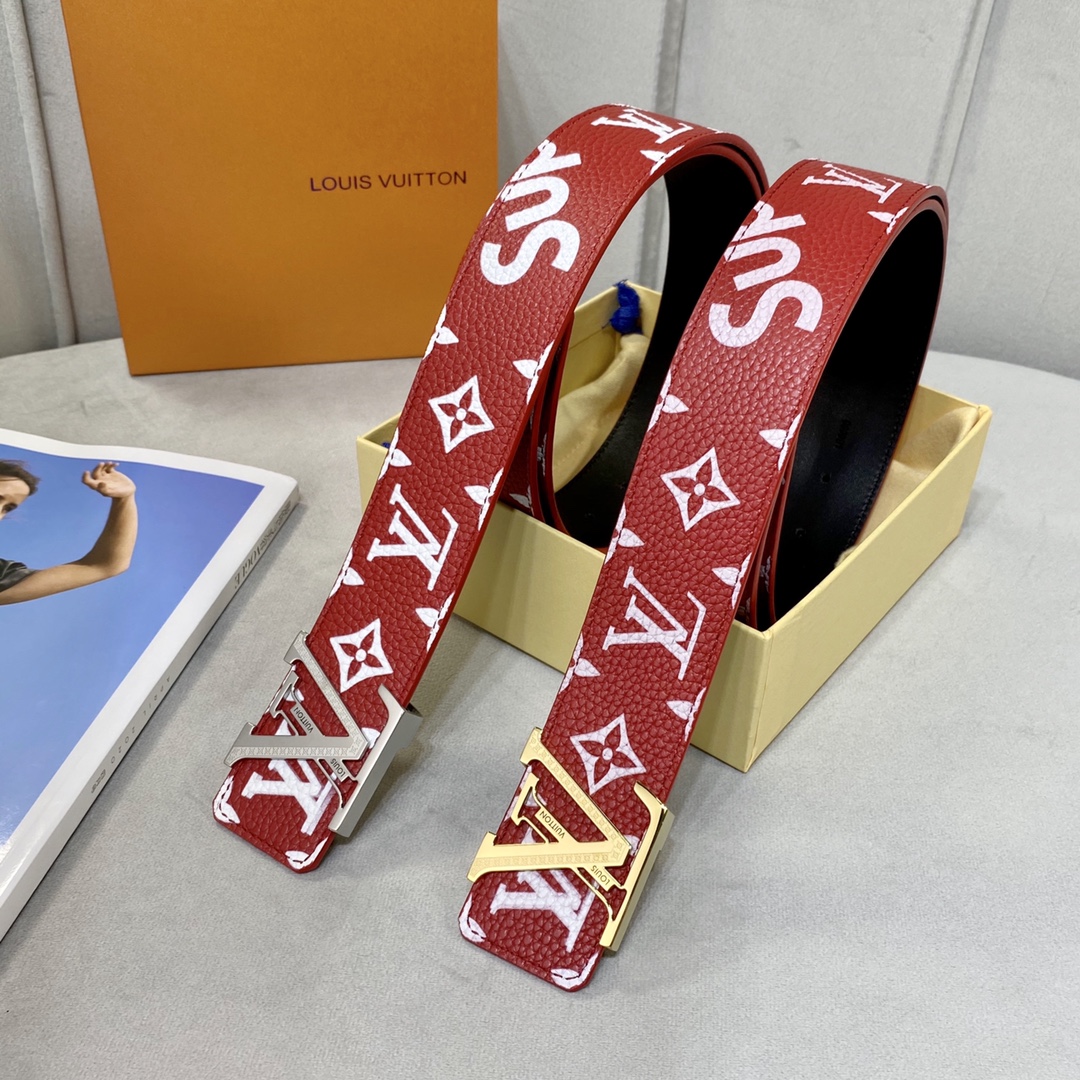 Louis Vuitton Belts New 2023
 Calfskin Cowhide