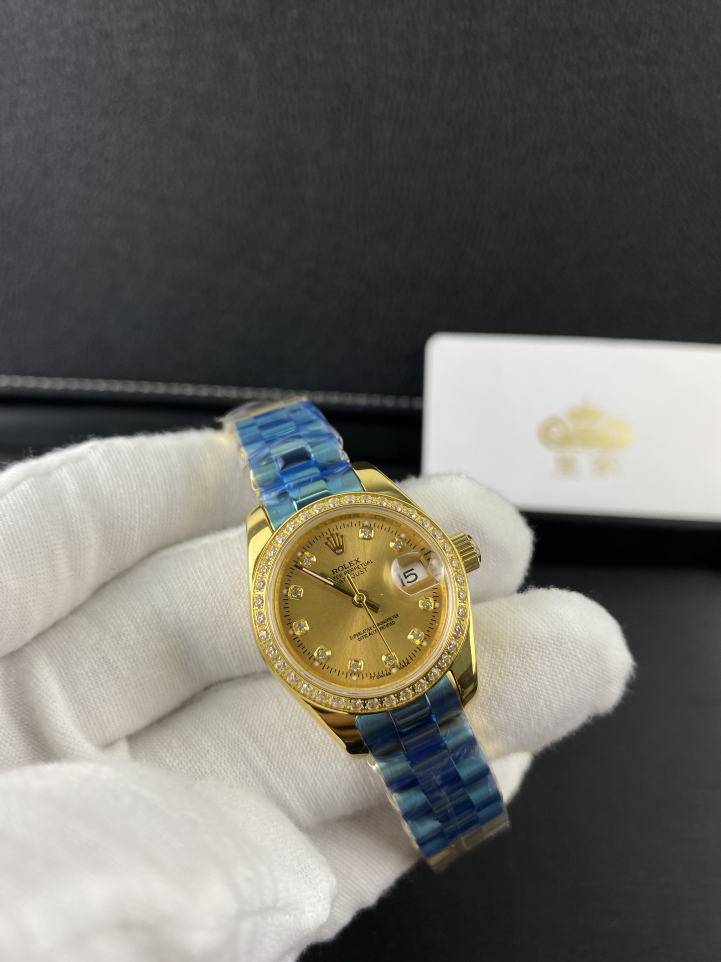 Rolex 皇家 劳力士日志系列女表全黄金