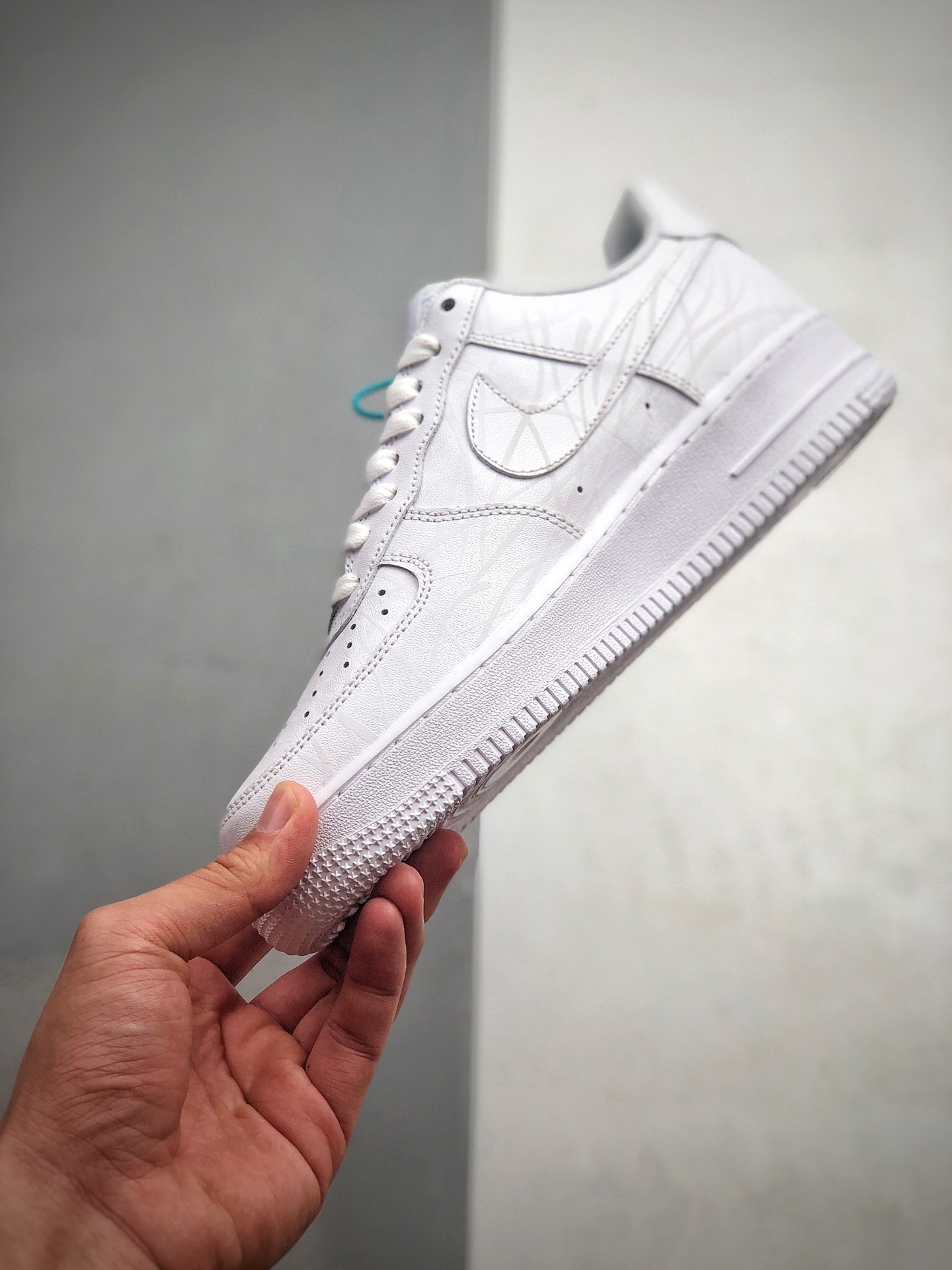200  耐克/Nike Air Force 1 炫酷夜光系列 空军一号低帮百搭休闲运动板鞋N-0266