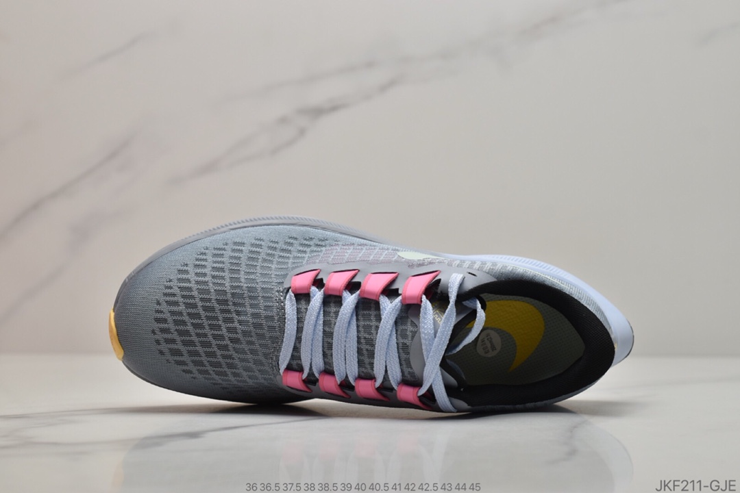 165 公司级 耐克NIKE Zoom Pegasus 37 Turbo 2登月37代 透气缓震疾速跑鞋 货号:BQ9646-101