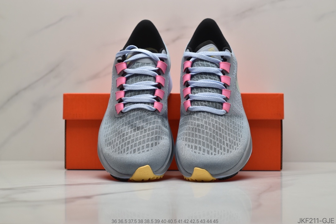 165 公司级 耐克NIKE Zoom Pegasus 37 Turbo 2登月37代 透气缓震疾速跑鞋 货号:BQ9646-101