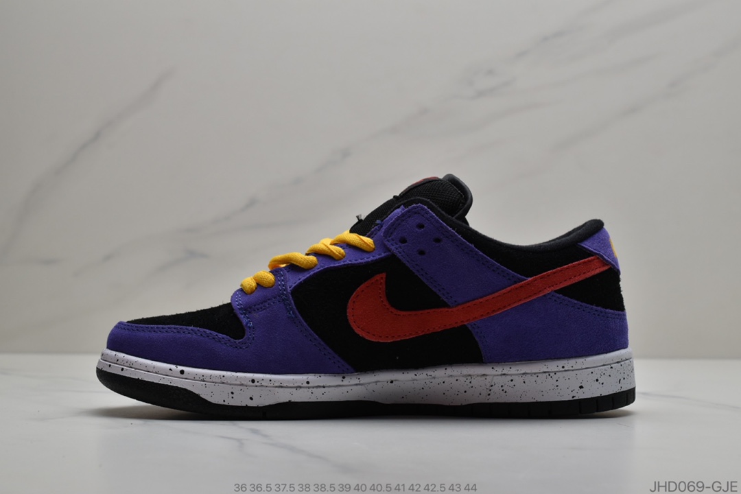 190 公司级耐克 Nike SB Dunk Low 树莓紫红 联名扣篮系列复古低帮休闲运动滑板板鞋854866-008
