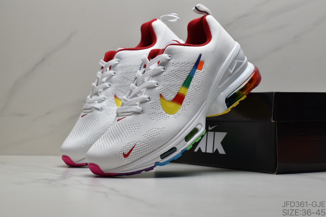 170 耐克Nike 2020 Air max 飞线前后掌气垫缓震休闲跑鞋