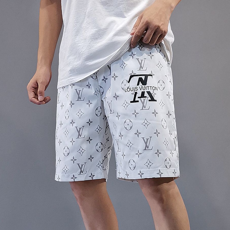 爱尚上新 9055 lv路易威登老花满印倒标logo短裤沙滩裤 今年lv的