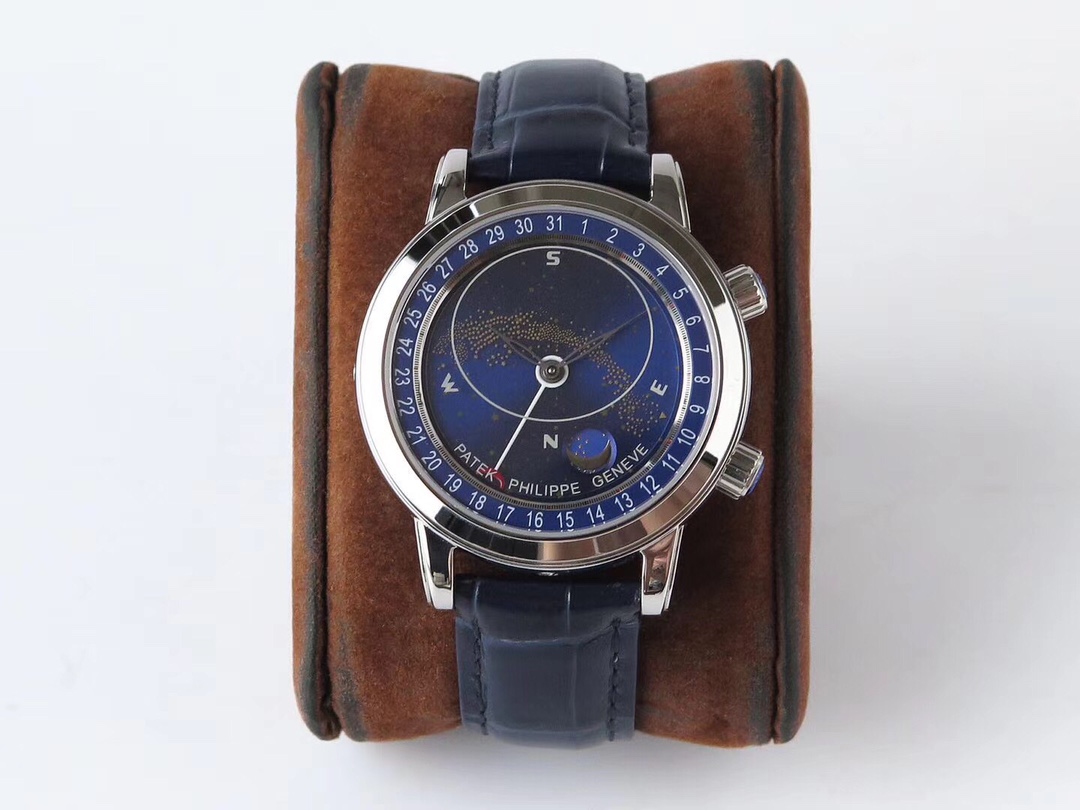 NO:144966,The AI ​​Fantasy Starry Sky Watch is born, and the real Starry Sky orbital dial lives up to expectations. It is a circle of authentic products every hour. It is exactly the same as the genuine product, and the exclusive three-layer dial is perfectly replicated with the original watch!  Delivery counter transportation packaging boxes!  The 