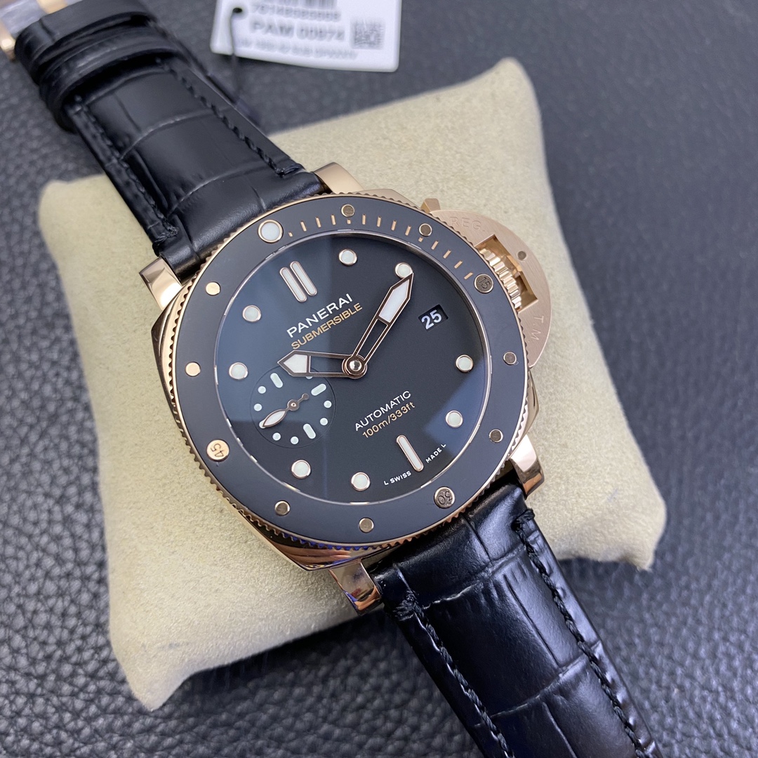 [Panerai Watches]VS 2020 new product: red gold 42MM Panerai PAM974 with textur