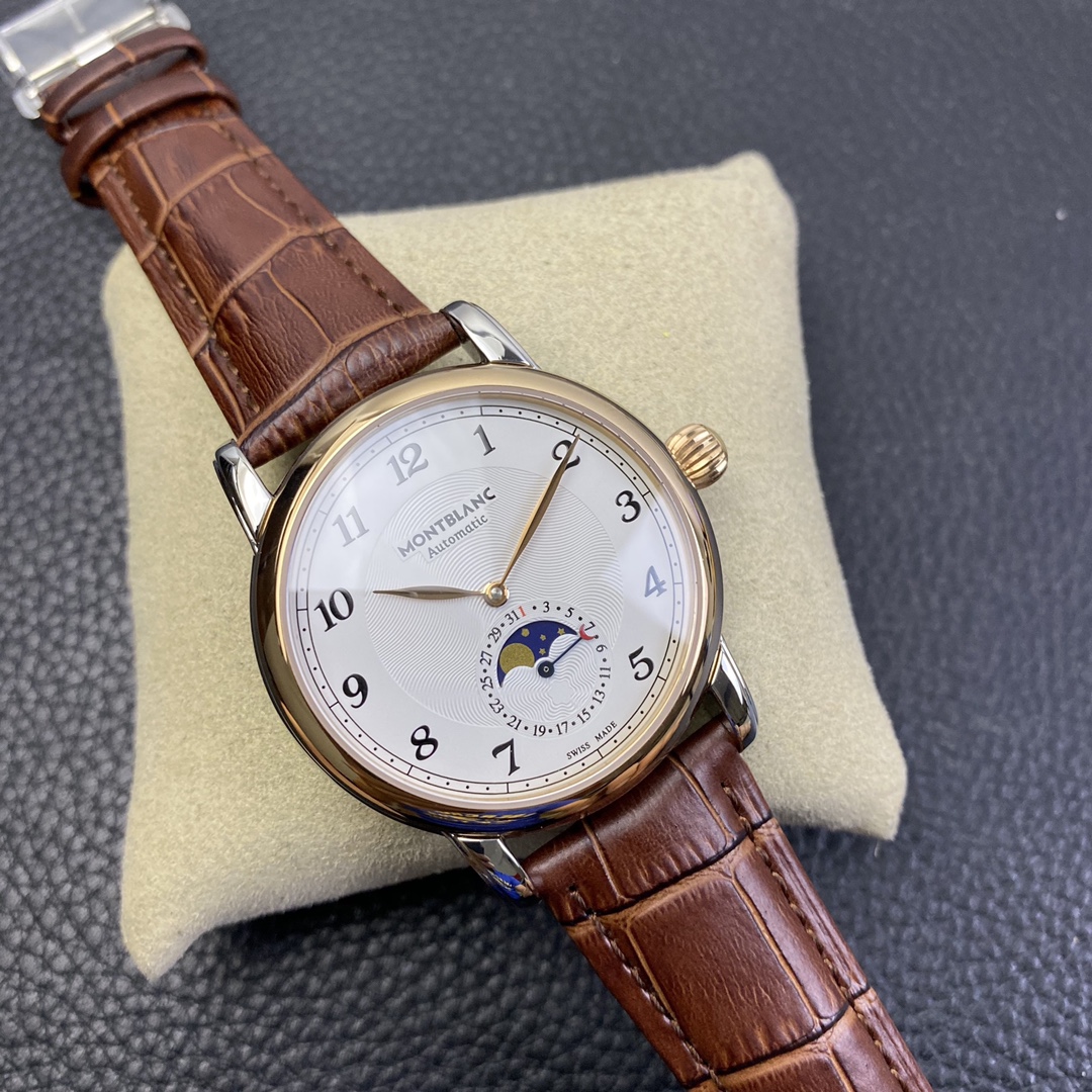 [Montblanc Watches]Montblanc Star Leagcy Bright Star Moon Phase Plate Diameter