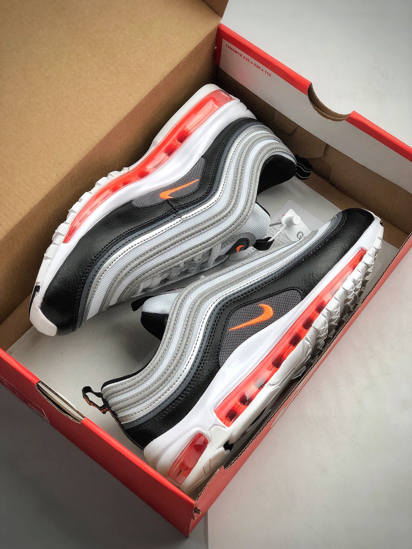 230 公司级 耐克Nike Air Max 97气垫跑步鞋 货号：CW5419-101