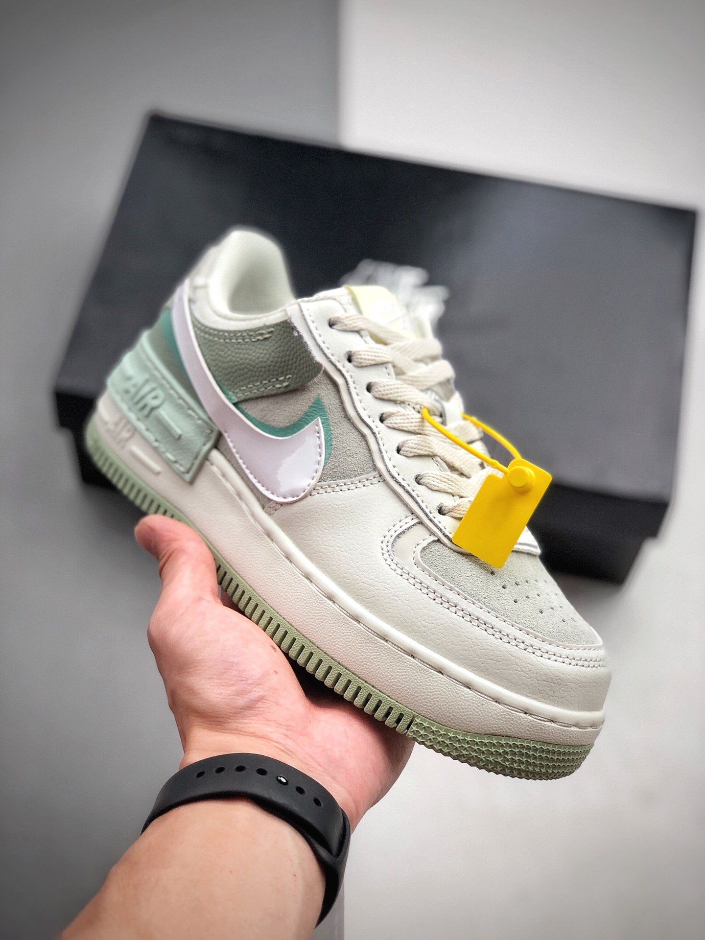 180 Nike AF1 Shadow 影子Shadow系列 拼接解构为经典设计注入玩味元素 CW2655-101