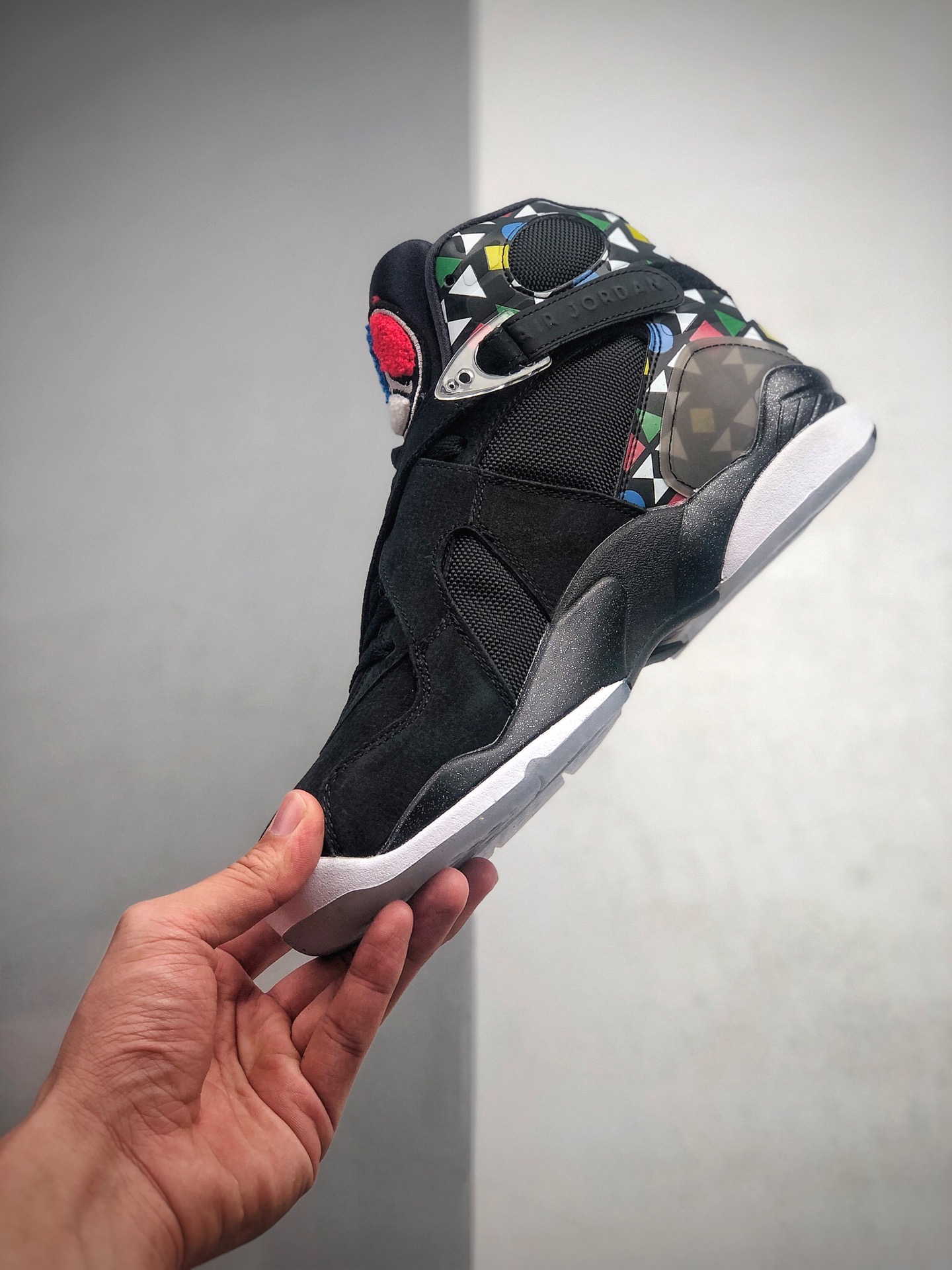 460 Air Jordan 8 ”Quai 54”彩色图案 法国的 Quai 54 街头篮球赛又要开锣了 Air Jordan 8 ”Quai 54”彩色图案 CJ9218-001