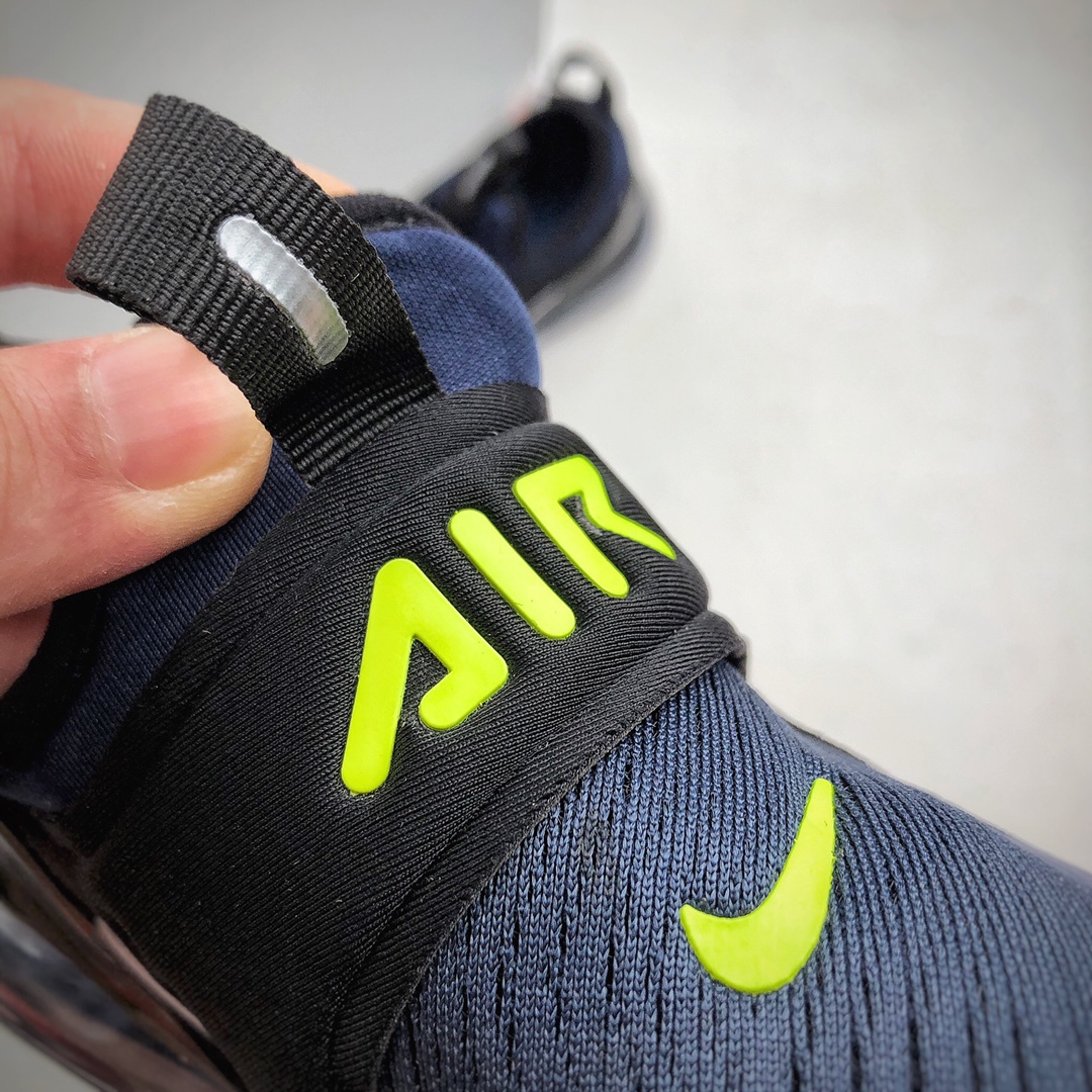 130  耐克NIKE  Air Max 270 童鞋贾卡网面透气半掌气垫跑步鞋