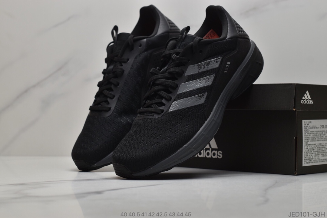 150 公司级官方同步阿迪达斯 adidas SL20 Summer  Ready 男子跑步运动鞋