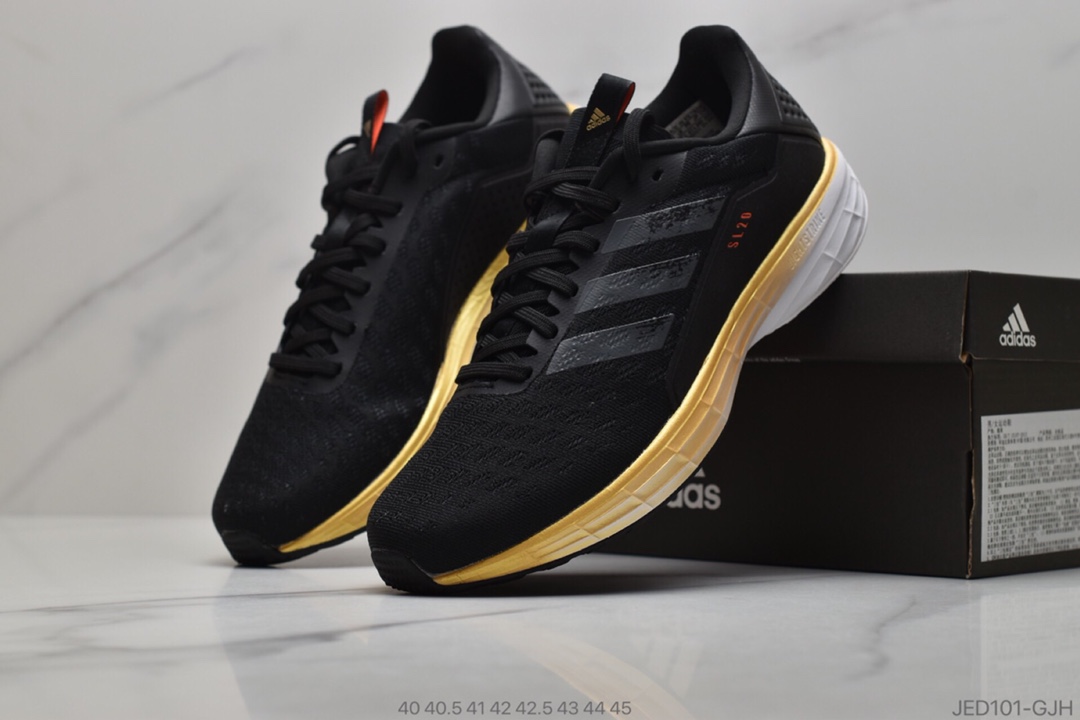 150 公司级官方同步阿迪达斯 adidas SL20 Summer  Ready 男子跑步运动鞋