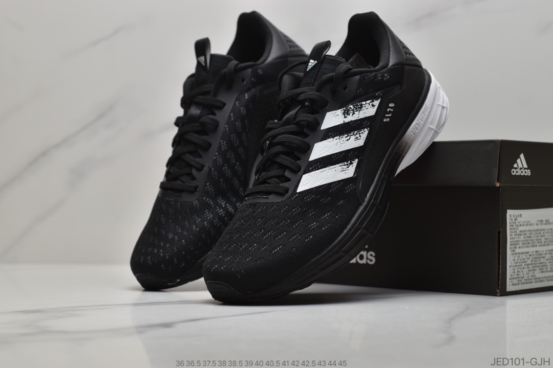150 公司级官方同步阿迪达斯 adidas SL20 Summer  Ready 男子跑步运动鞋