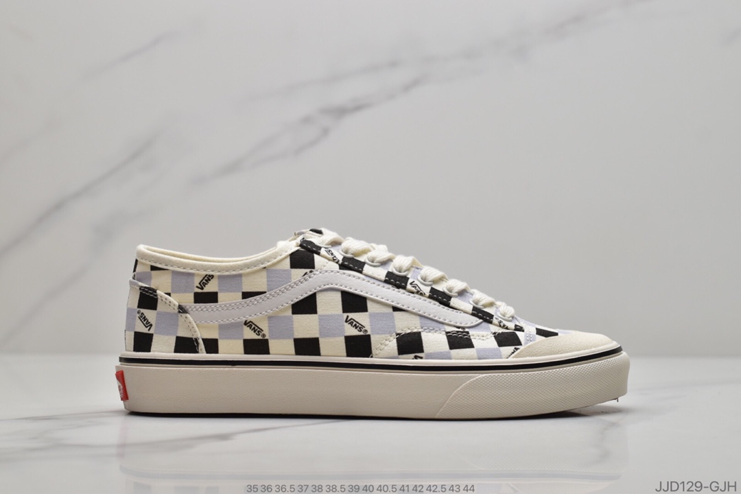 130 公司级万斯Vans OG Old Skool LX黑白棋格 复古低帮休闲板鞋男女板鞋