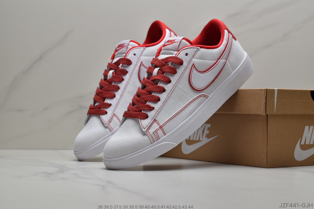 145 公司级WMNS Blazer Low LX 开拓者 城市限定系列 低帮百搭休闲运动帆布板鞋官方货号AV9371-813