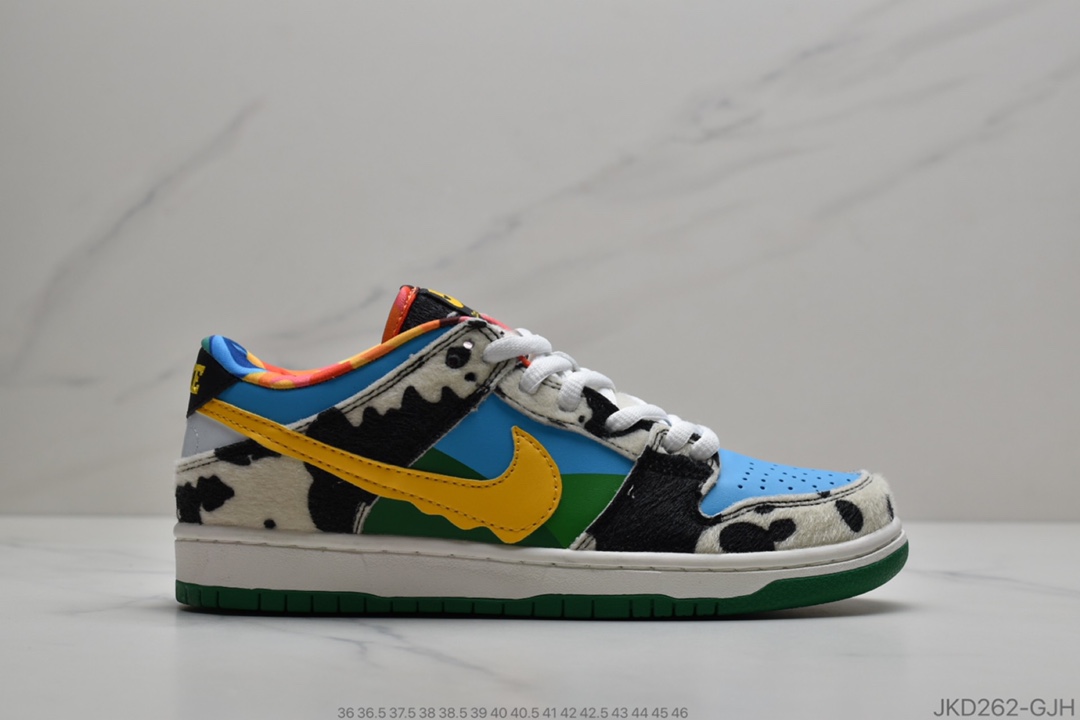 160 真标Ben & Jerry's x Nike SB Dunk Low Pro QS SQ 牛奶淇冰淋CU3244-100