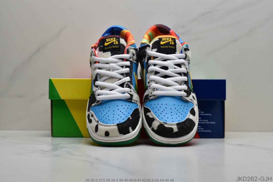 160 真标Ben & Jerry's x Nike SB Dunk Low Pro QS SQ 牛奶淇冰淋CU3244-100
