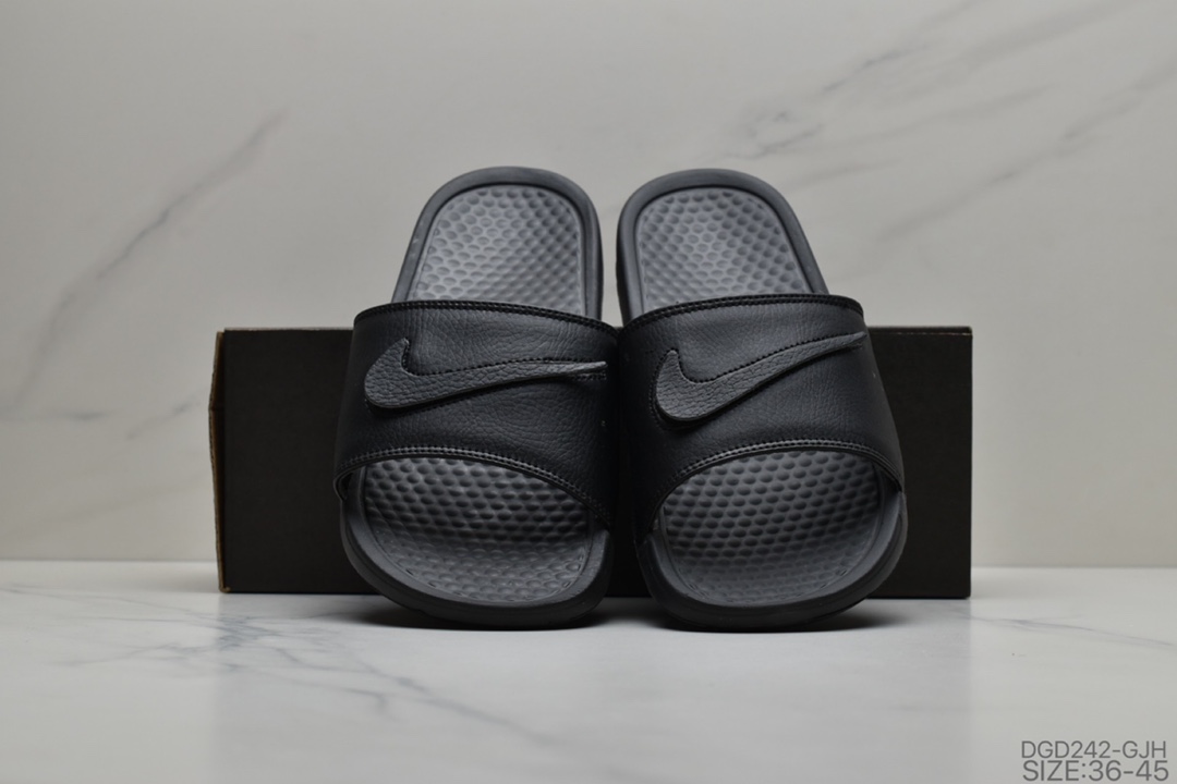 80 Nike Benassi Dou Ultra Slid 魔术贴 换勾 权志龙同款百搭夏季沙滩拖鞋