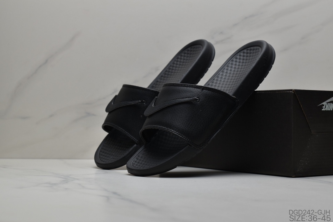 80 Nike Benassi Dou Ultra Slid 魔术贴 换勾 权志龙同款百搭夏季沙滩拖鞋