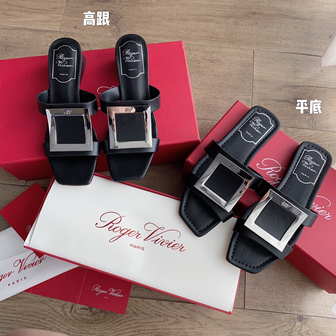 NO:412402,Black flat 4cm heels, slippers, slippers19860909黑色 平底 4cm跟,拖鞋,slippers,Women's Shoes