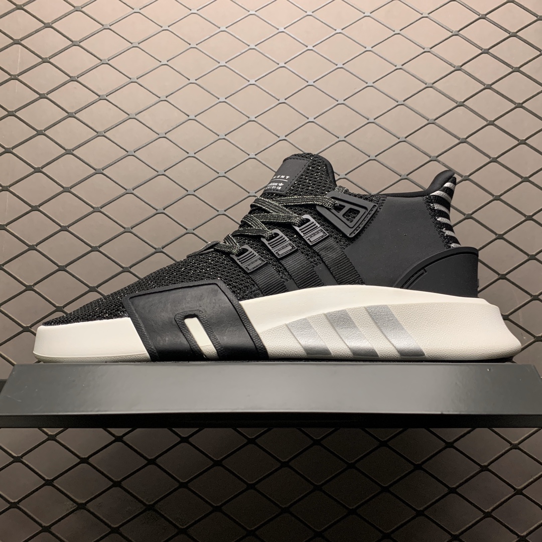 180 Adidas 阿迪达斯 EQT Bask ADV 鹿晗同款 FU9508 透气针织网面休闲运动鞋