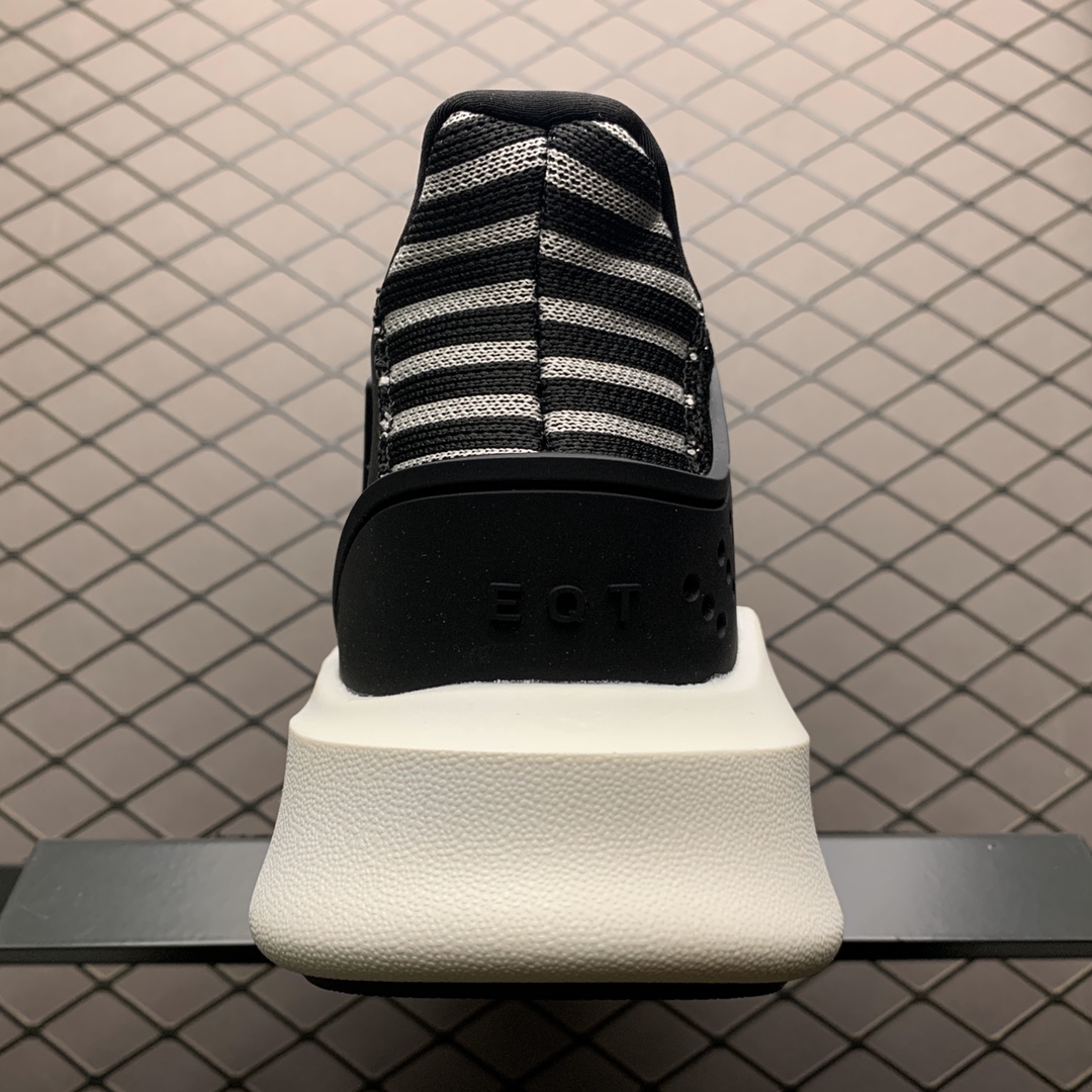 180 Adidas 阿迪达斯 EQT Bask ADV 鹿晗同款 FU9508 透气针织网面休闲运动鞋
